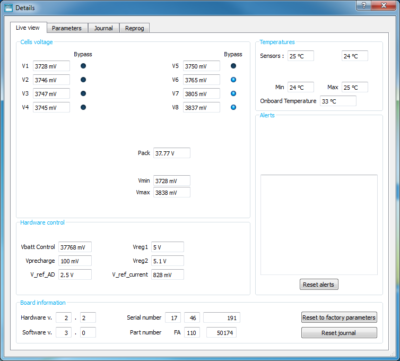 Supervision Software - The Battery Control - BMS PowerSafe®